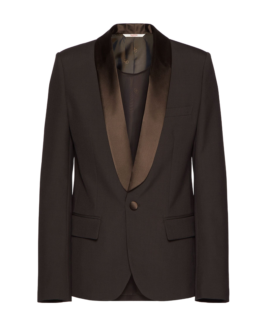 VALENTINO VALENTINO	SINGLE-BREASTED LONG-SLEEVED BLAZER
