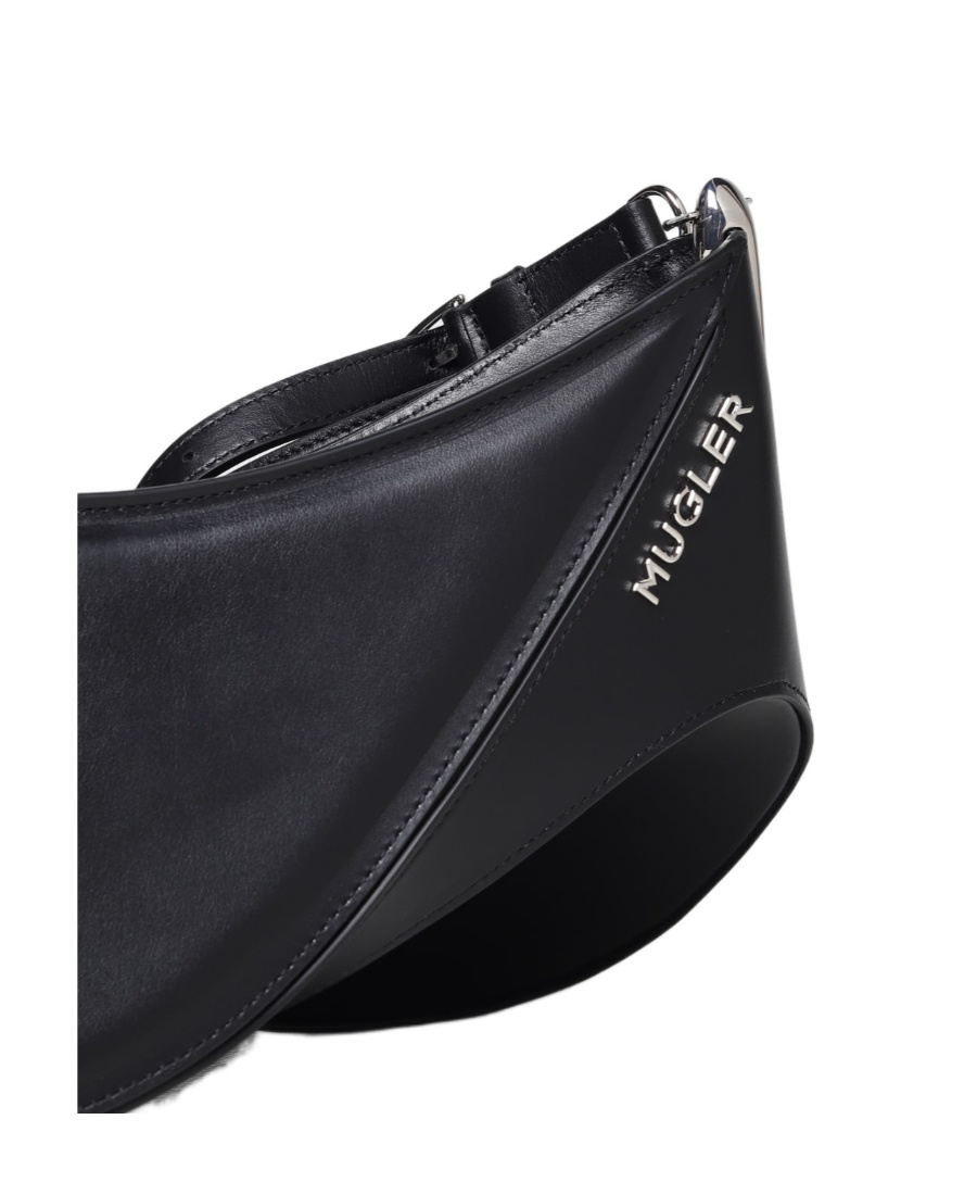 Mugler Medium Spinal Curve 01 Bag In Black