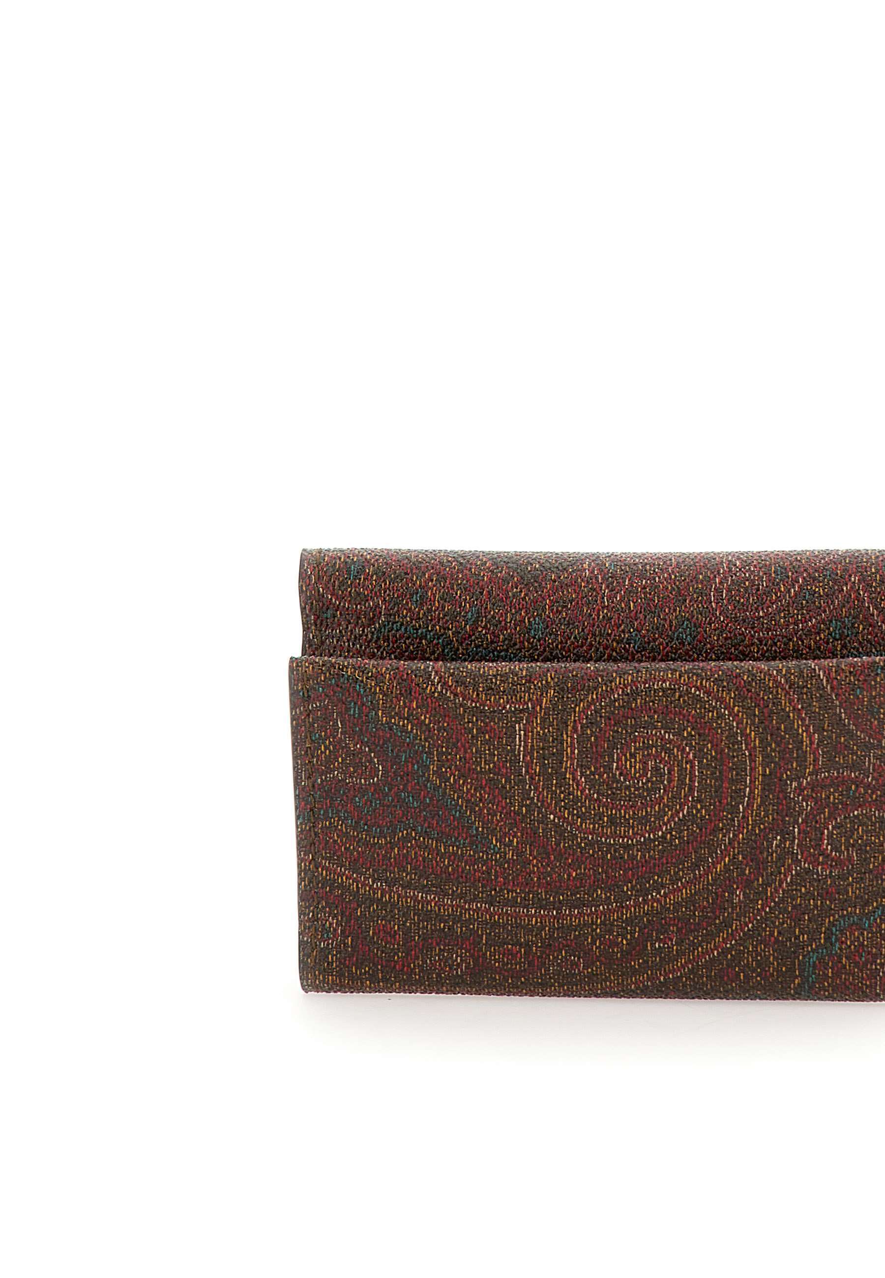 Etro Jacquard Wallet In Multi