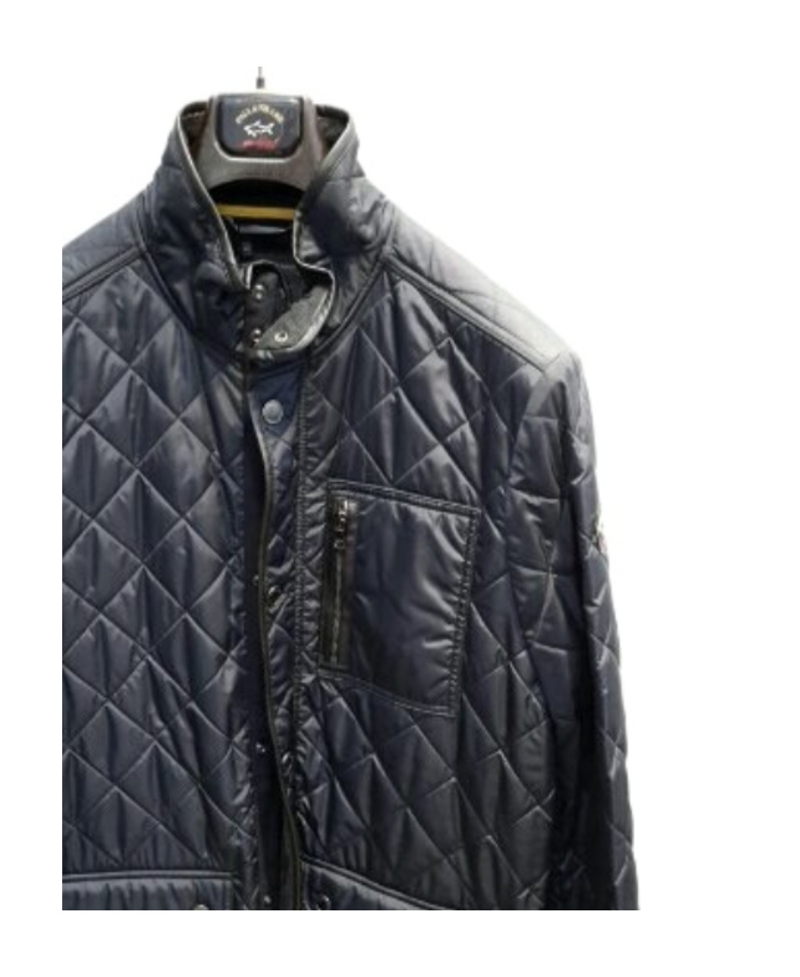 Paul & Shark Quilted Cotton Suit In Black