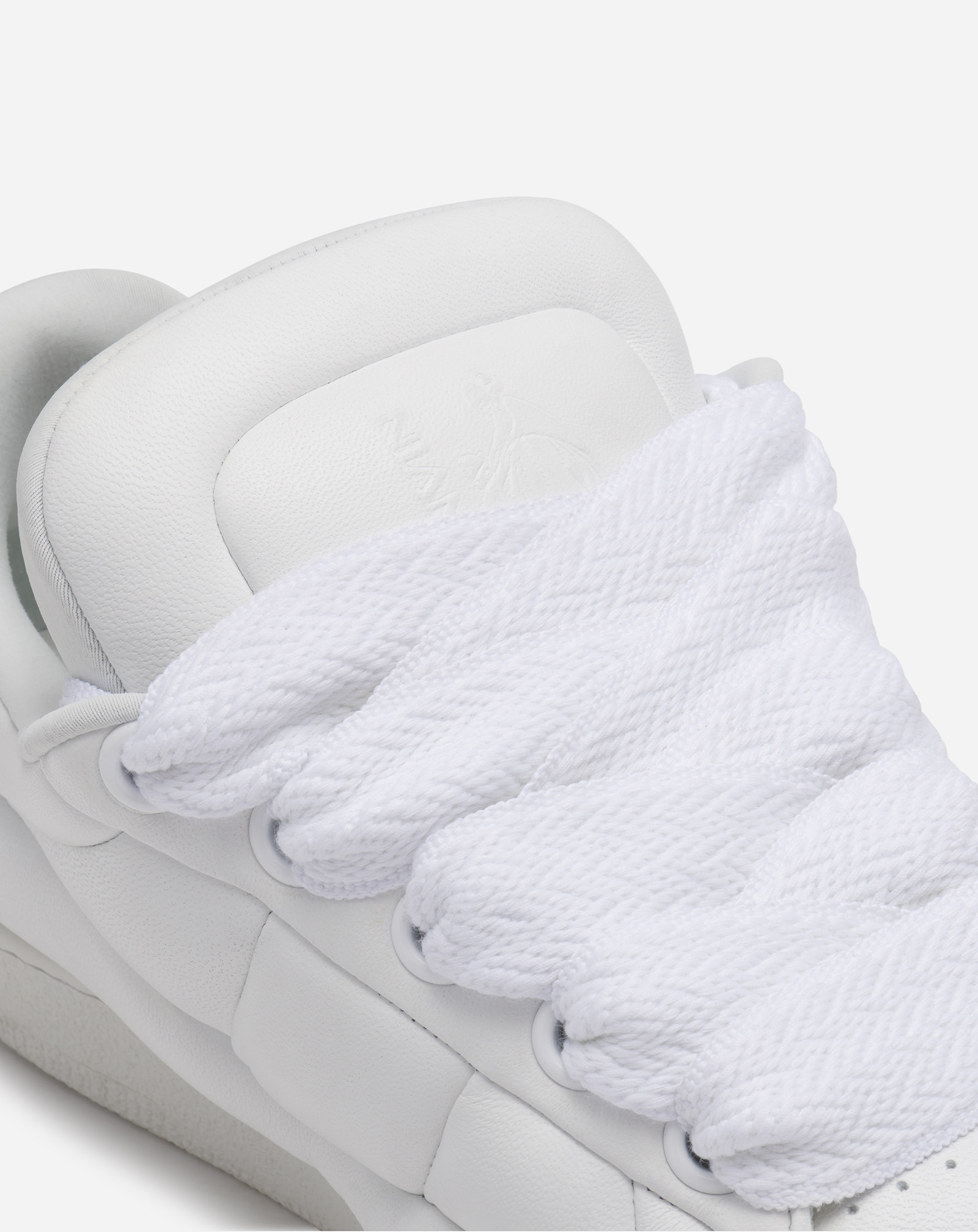 Lanvin Curb Xl Sneakers In White