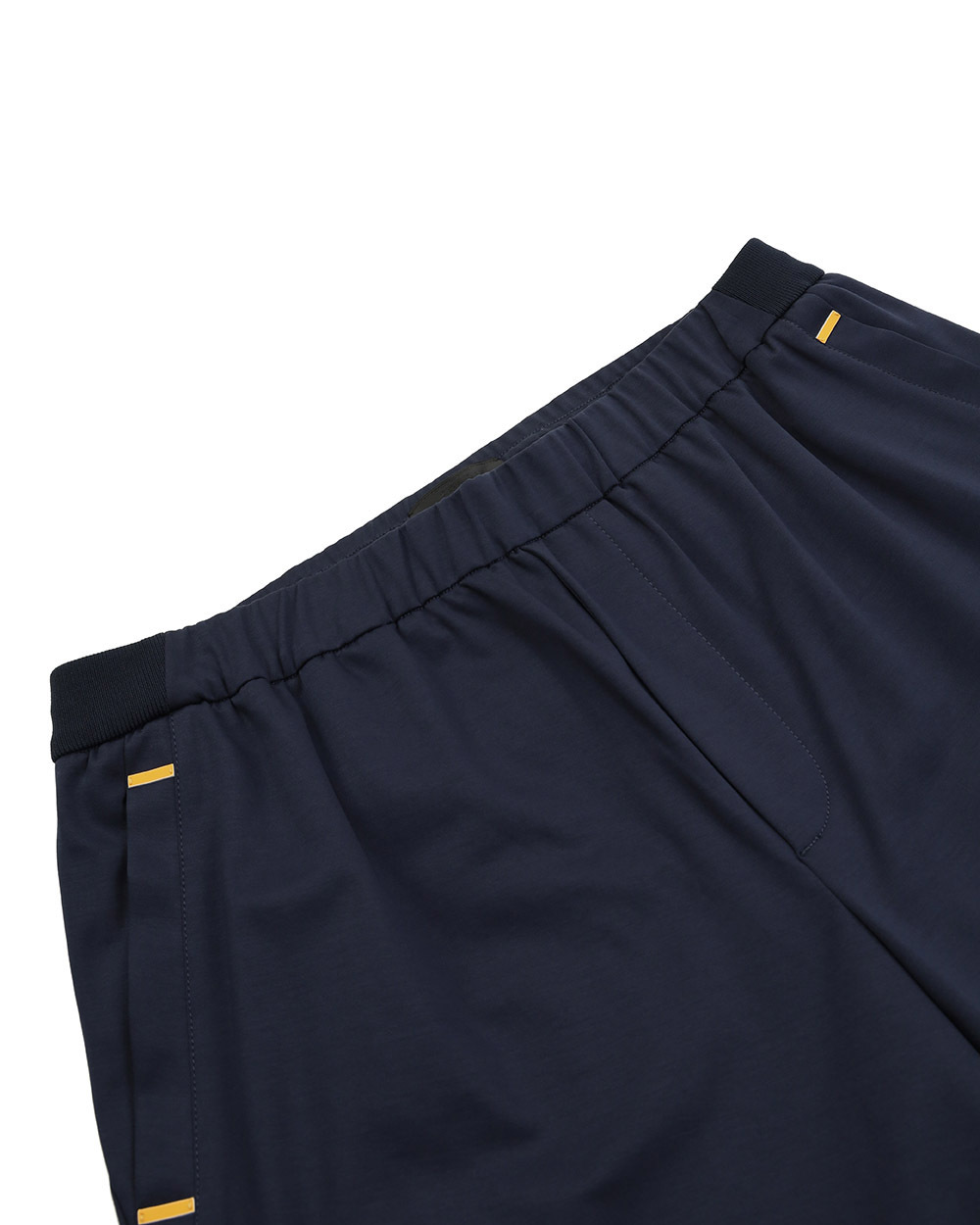 Prada Logo Detail Shorts In Black