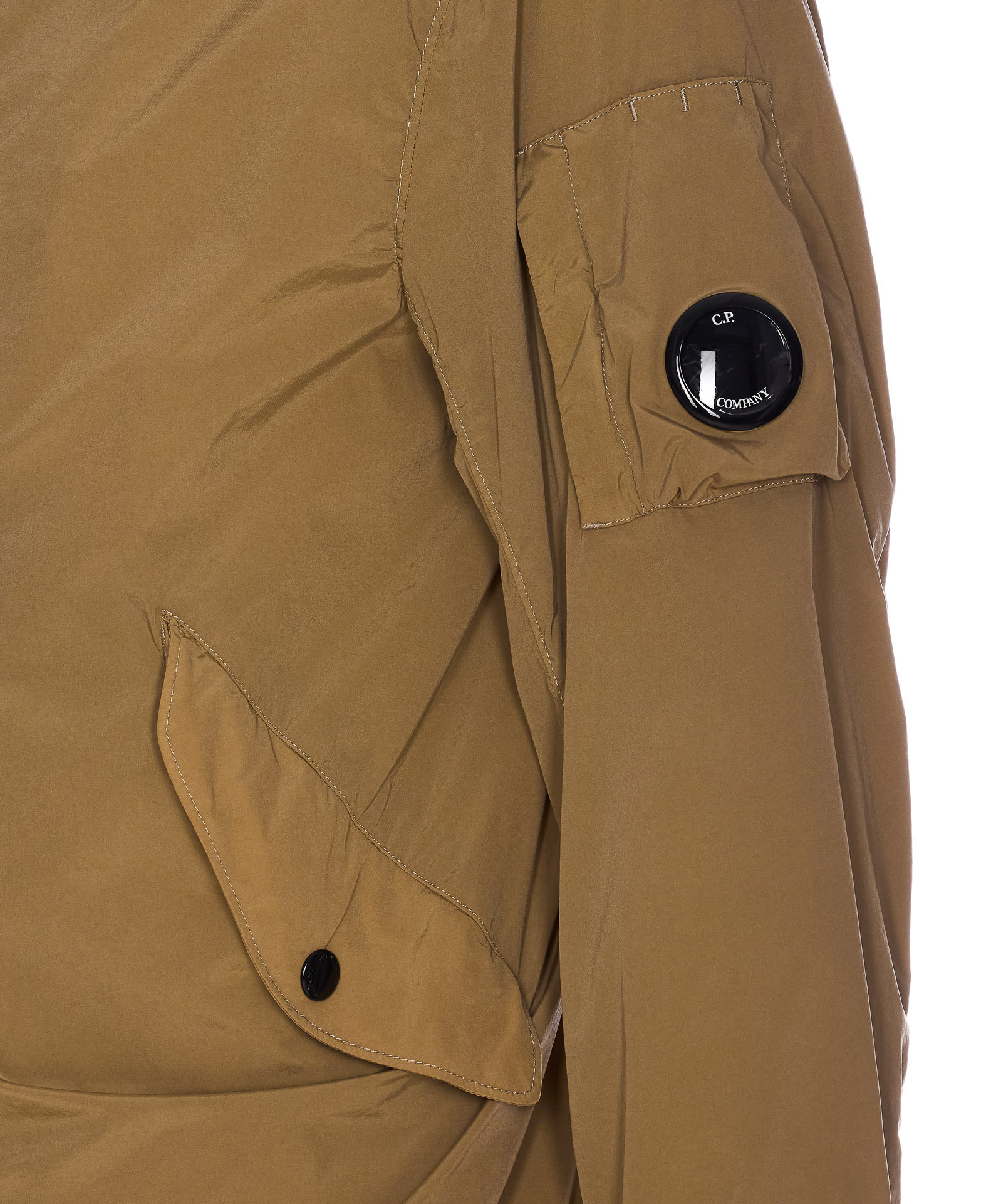 C.p. Company Bomber Jacket In Green