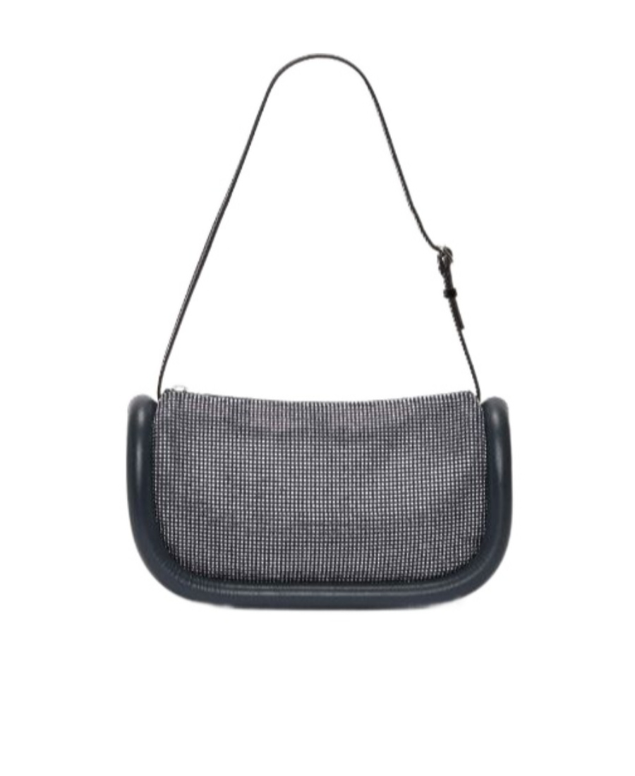 Jw Anderson Bumper-15 Stud-embellishment Shoulder Bag In Gray