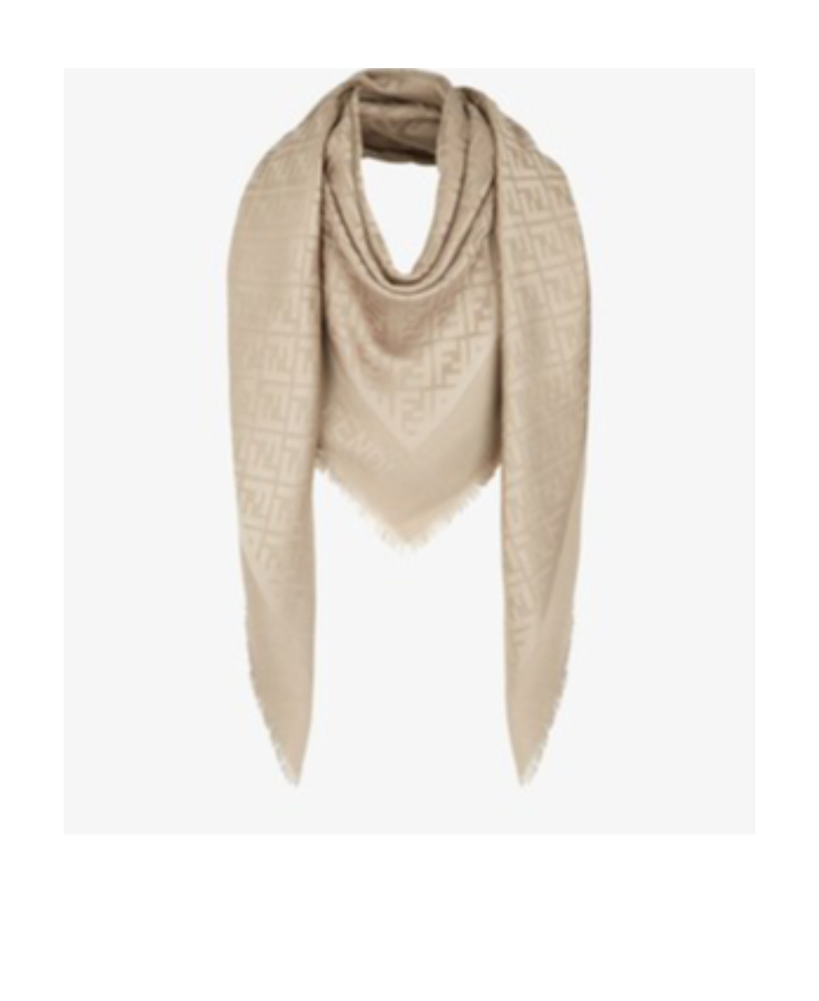 FENDI FENDI MONOGRAMMED SCARF