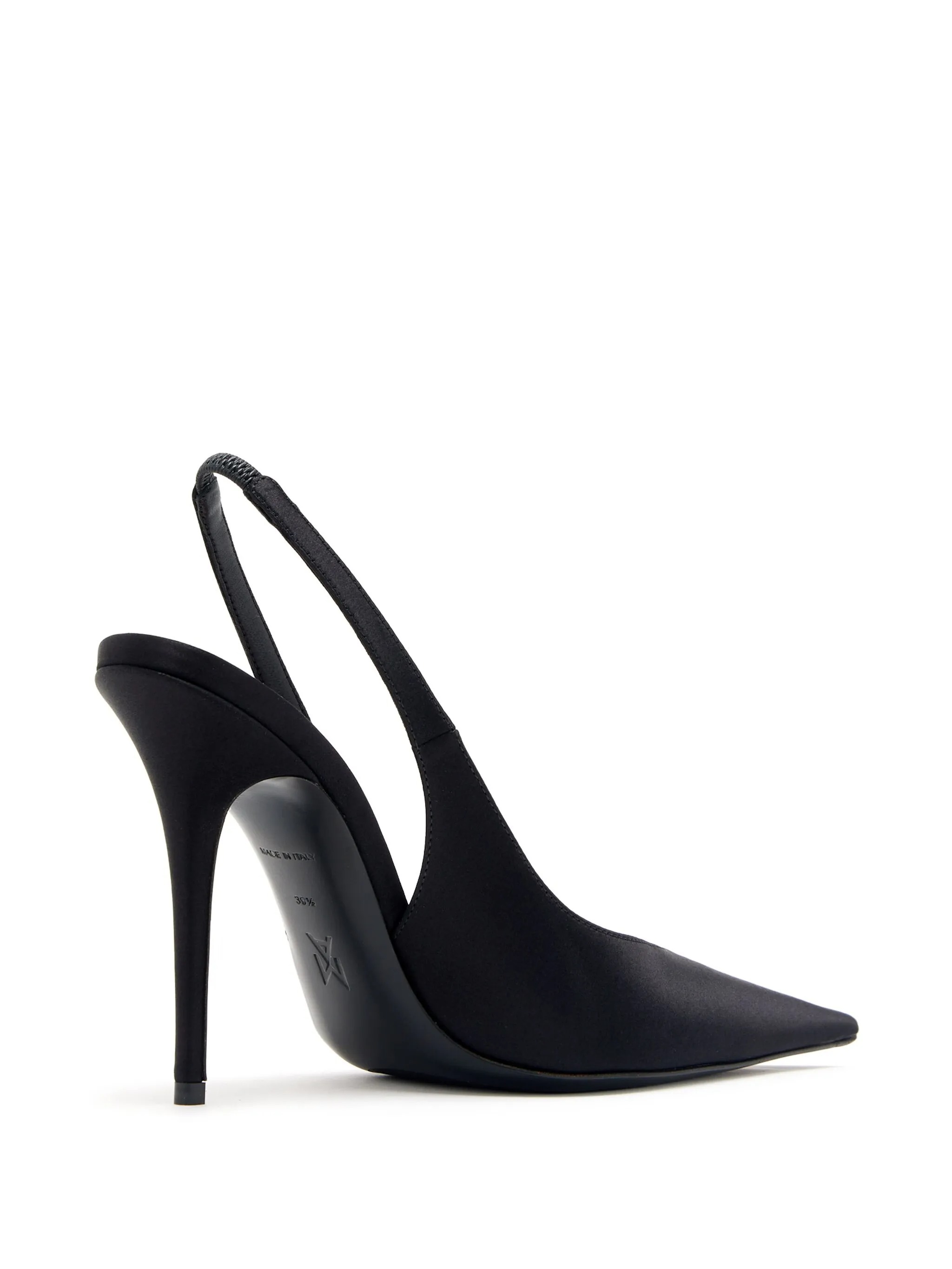 Amina Muaddi Pointed High Heels In Black