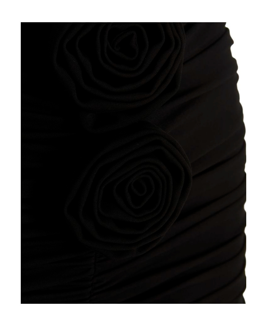Magda Butrym Cut-out Twisted Minidress In Black