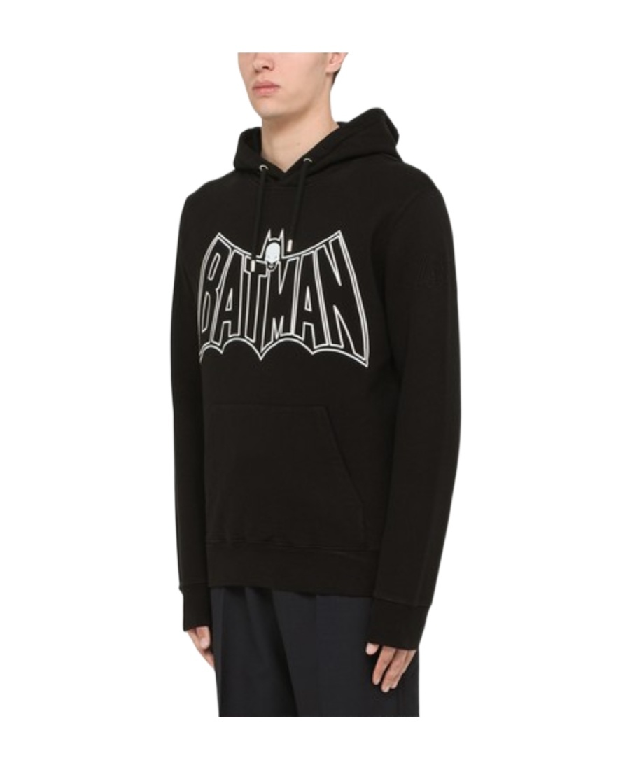 Lanvin Batman Hooded Sweatshirt Men In Black