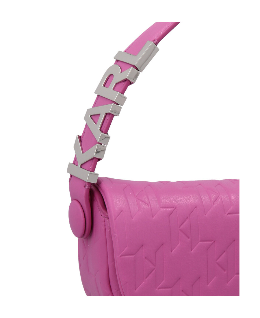 Karl Lagerfeld K/swing Baguette Shoulder Bag In Pink