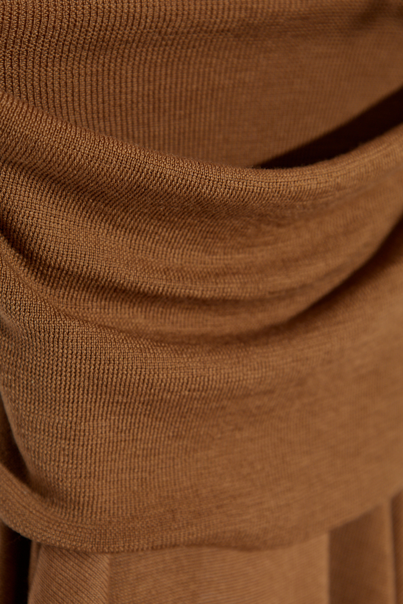 Max Mara Saluto Turtleneck Sweater In Brown