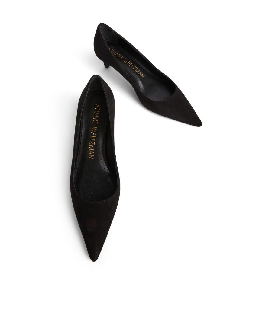 Stuart Weitzman Cusp High-heeled Shoes In Black