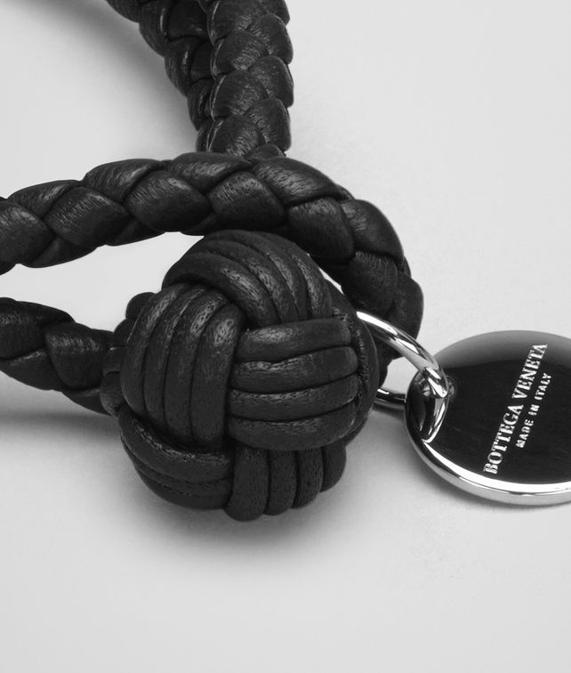 Bottega Veneta Intrecciato Bracelet In Black
