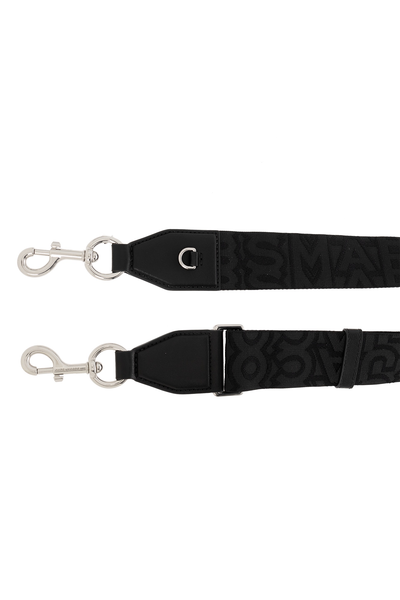 Marc Jacobs The Utility Tonal-stitching Strap In Black