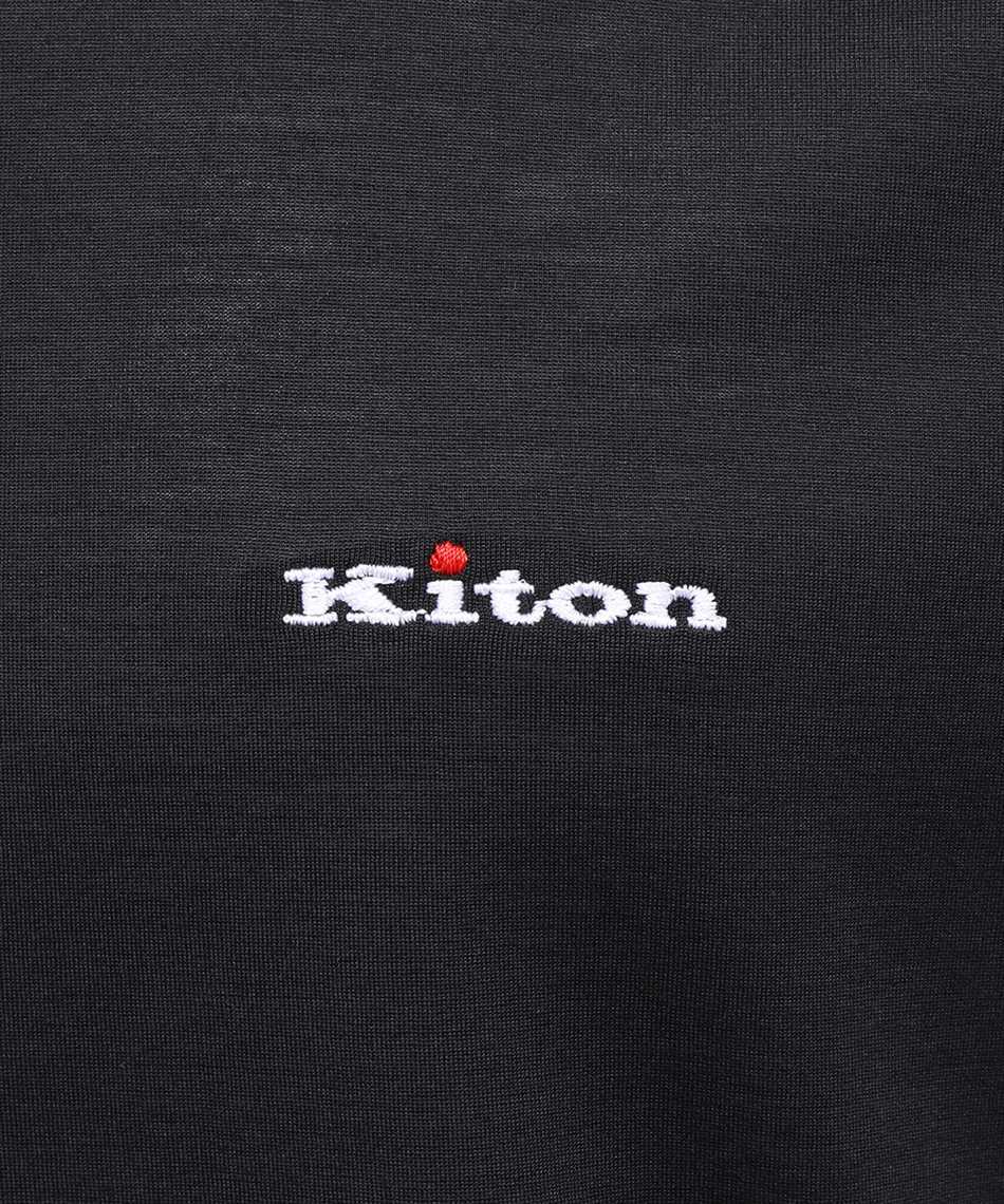 Shop Kiton Short-sleeved T-shirt In Black