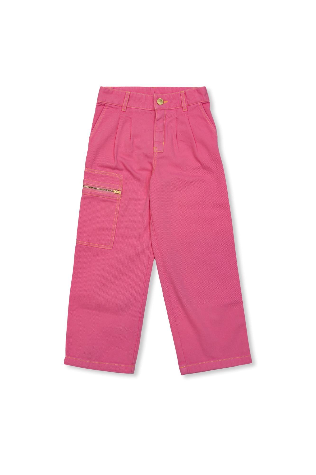 Jacquemus Wide-leg Jeans In Pink