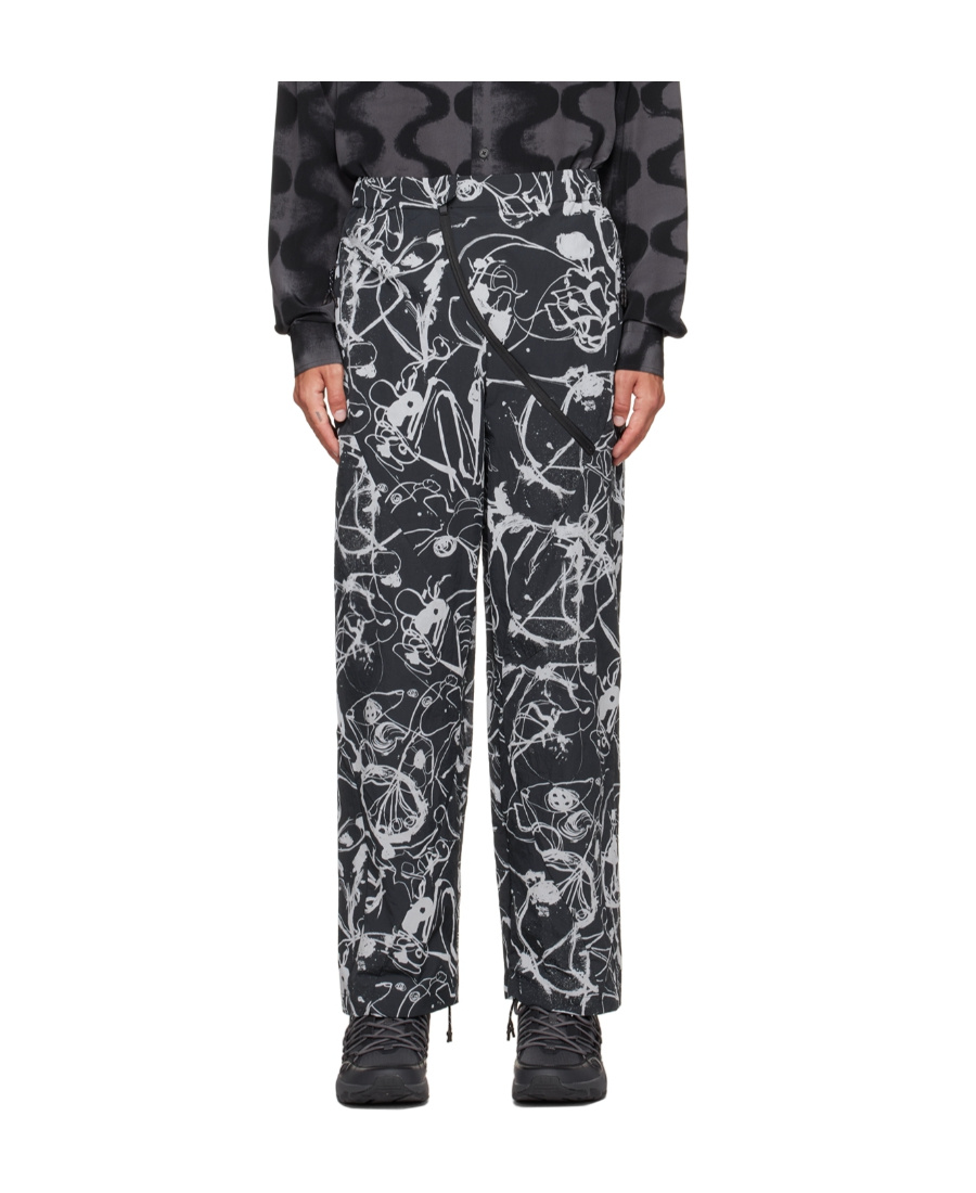 Mcq By Alexander Mcqueen Black Cyber Lounge Pants In Black