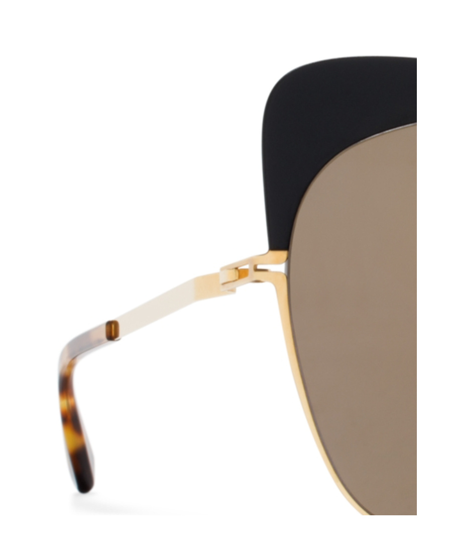 Mykita Micro-scale Sunglasses In Brown