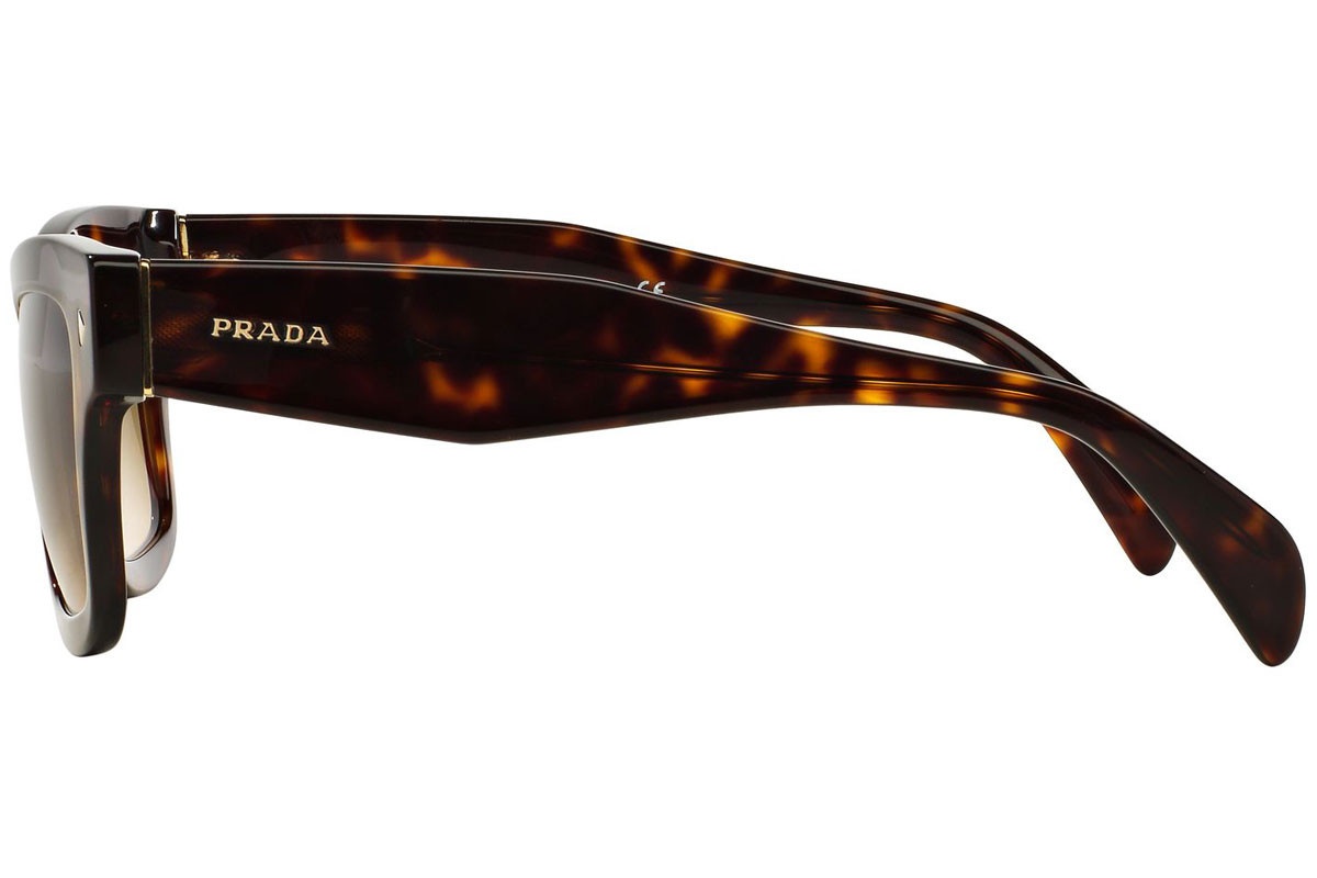 Prada Logo Sunglasses In Brown