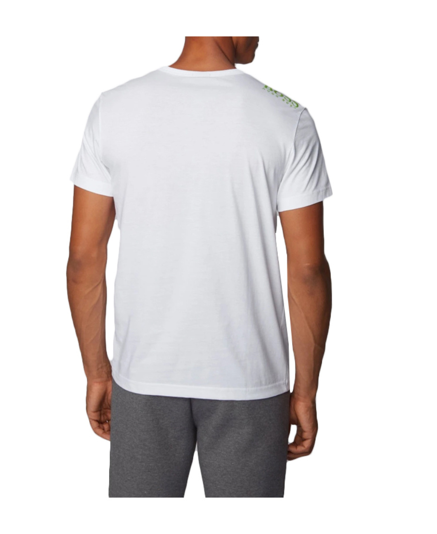 Hugo Boss X Matteo Berrettini Slim Fit Crewneck T-shirt In White