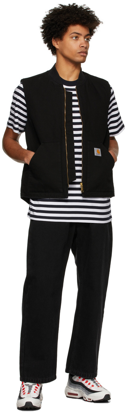 Carhartt Lachlan Sleeveless Jacket In Black