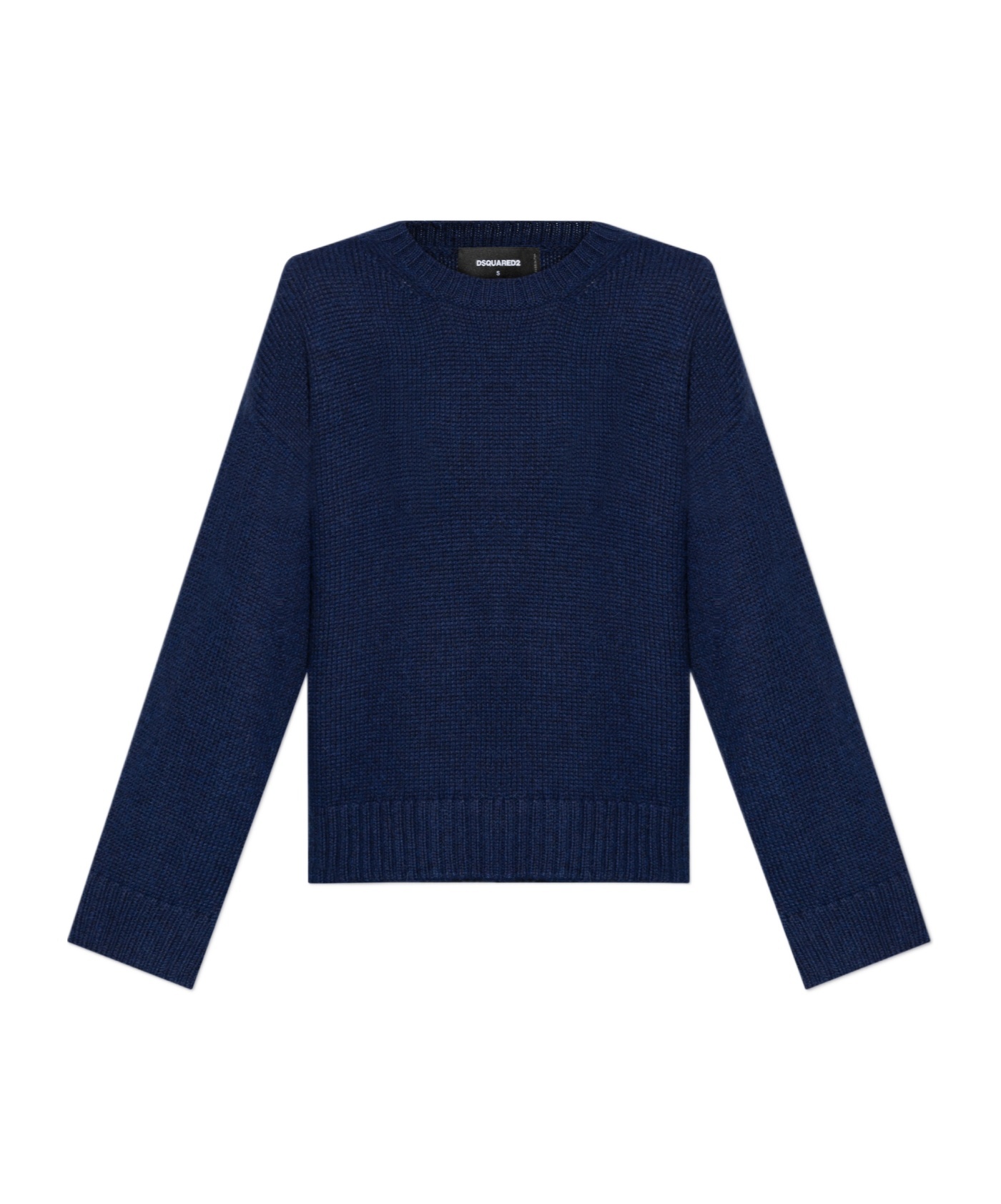 Dsquared2 Long-sleeved Sweater In Black