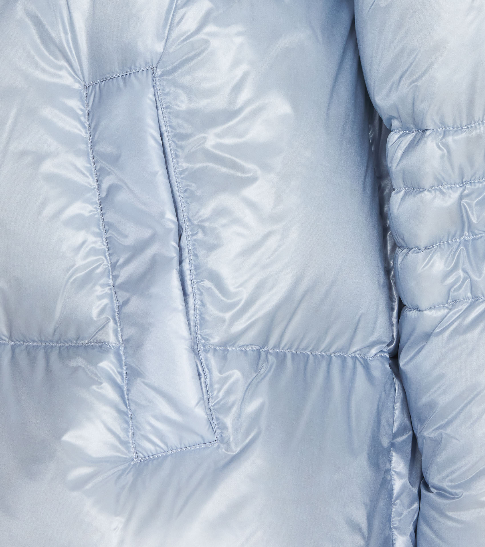 Herno Padded Down-feather Zip-up Jacket In Blue