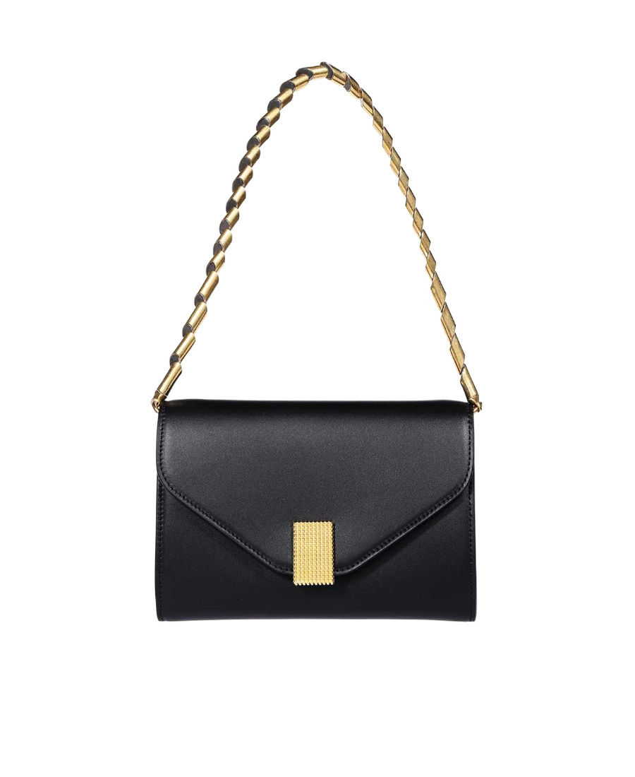 Shop Lanvin Concerto Shoulder Bag In Black
