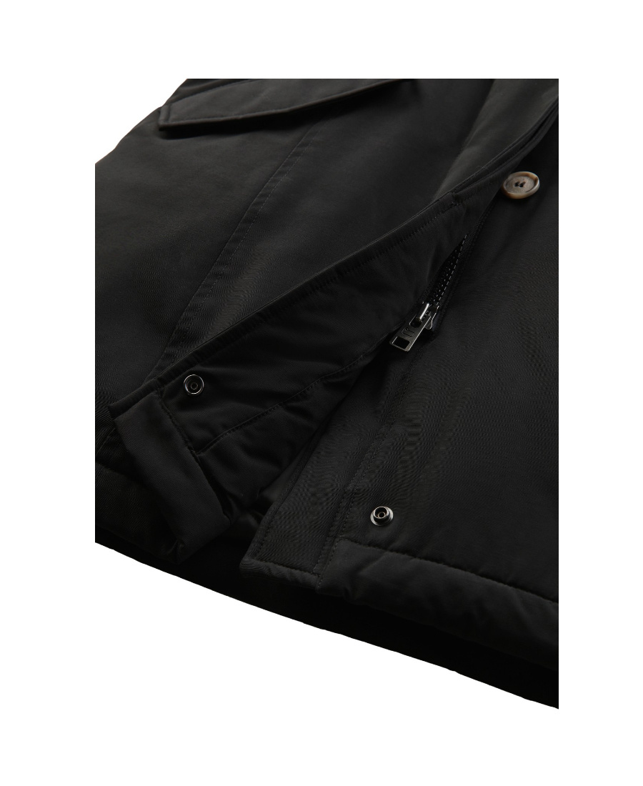 WOOLRICH DETACHABLE WOOL COLLAR PARKER COAT