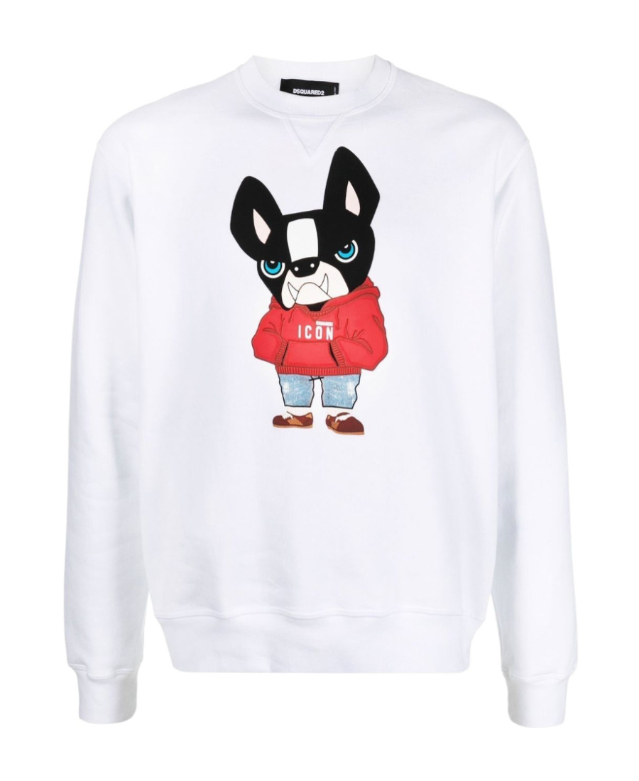 DSQUARED2 ICON CIRO-PRINT SWEATSHIRT
