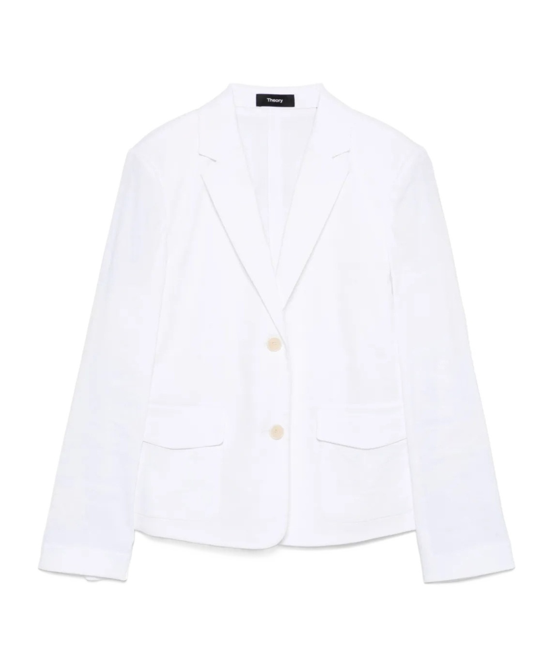 Theory Single-breasted Blazer In White