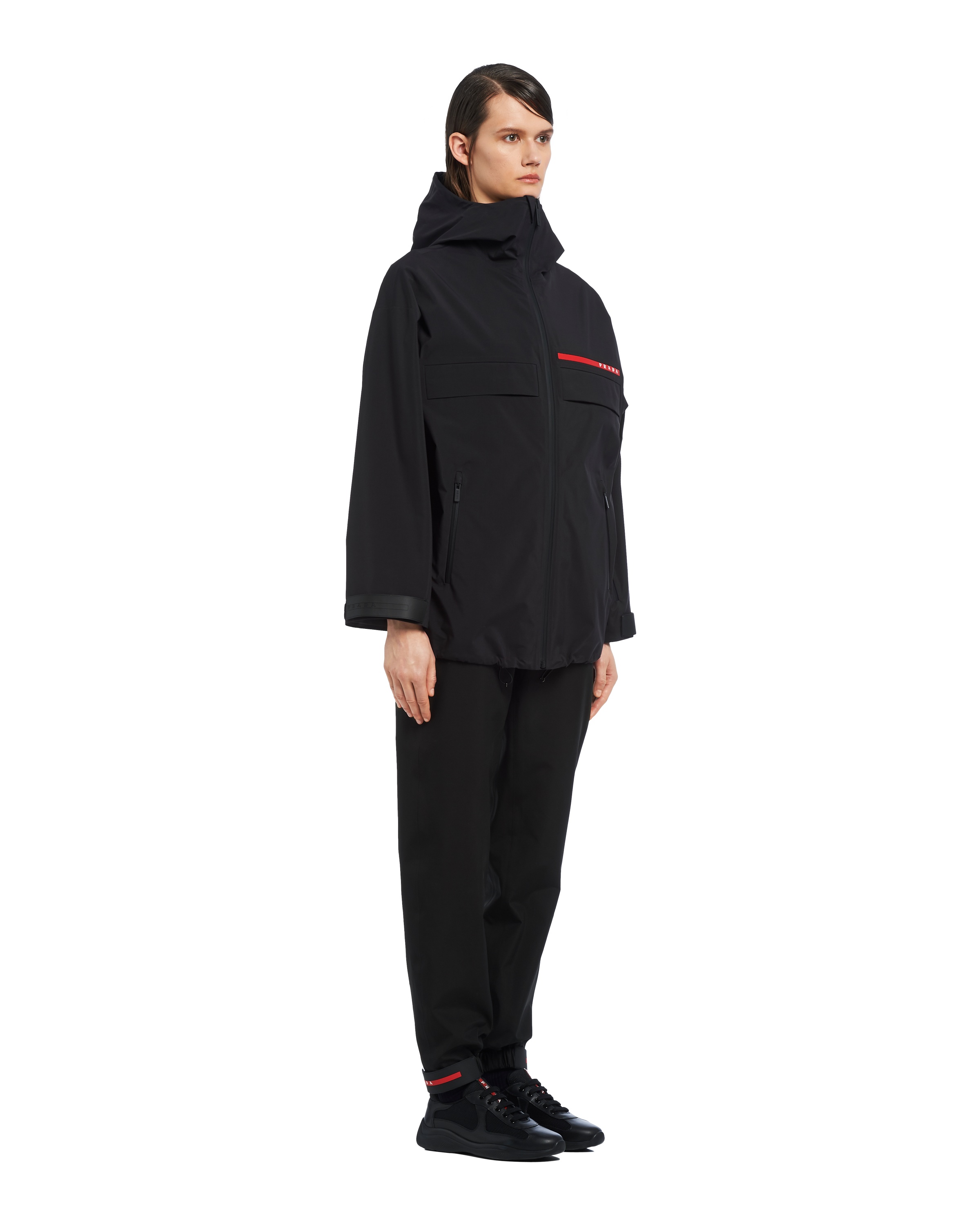 人気TOP Prada Gore-tex Pro Jacket In Black | ModeSens ジャケット・アウター