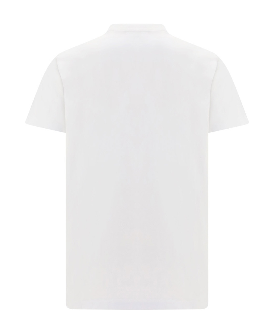 Dsquared2 Exploring Mountains Cotton T-shirt In Black