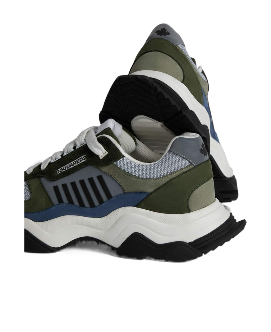 Dsquared2 Lace Up Sneakers In Multicolor