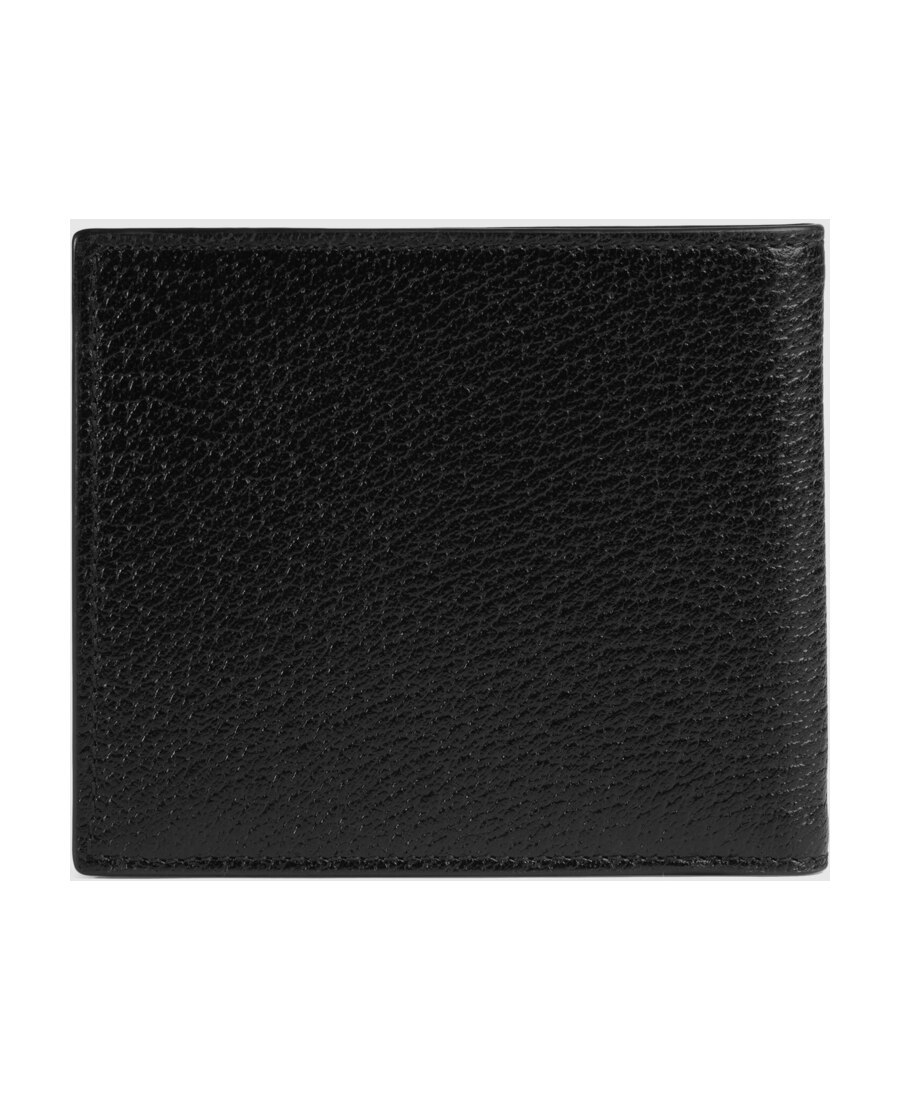 Gucci Animalier Leather Coin Wallet In Black