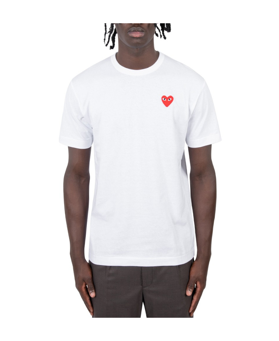 Comme Des Garçons Play Polo Comme Des Garcons Play Herren Farbe Weiss In White
