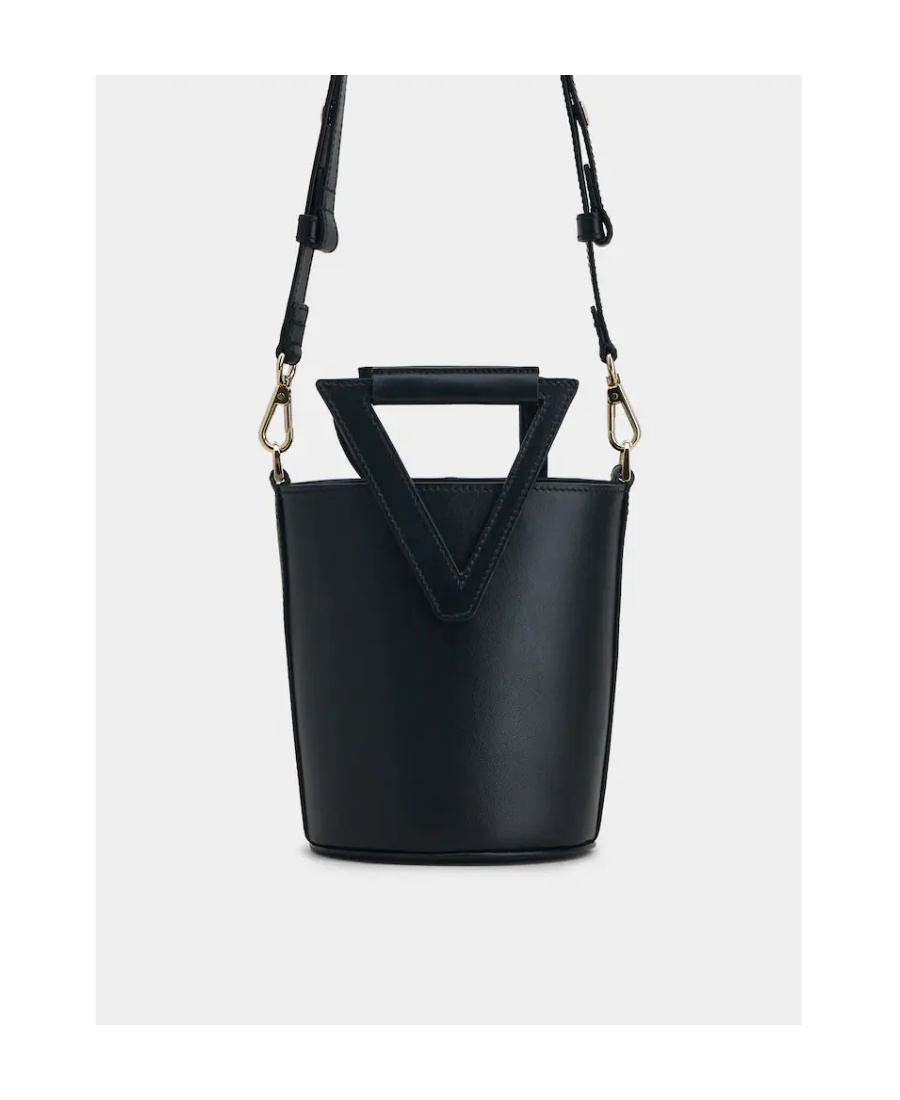 Roger Vivier Rv Small Shoulder Bag In Black