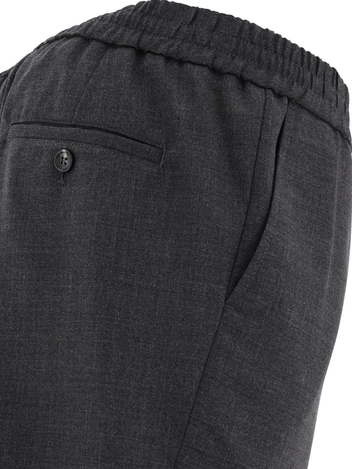 Shop Ami Alexandre Mattiussi Ami Tailored Shorts In Black