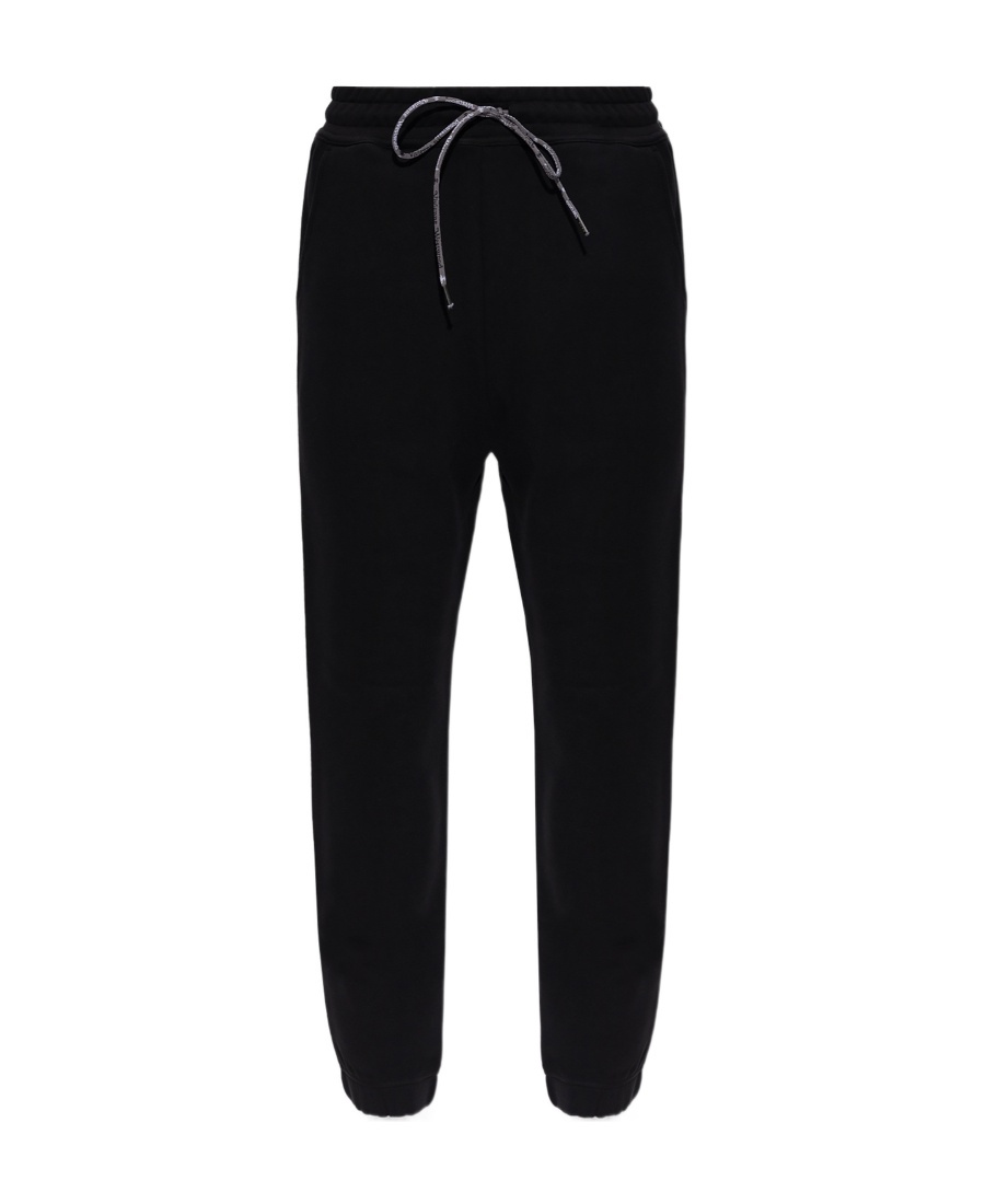 Vivienne Westwood Women Jogging Pants With Spray Print Orb In Black