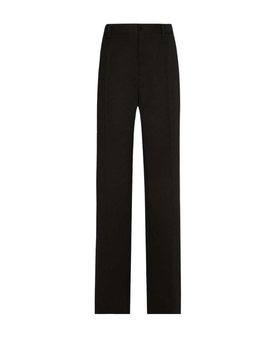 Dolce & Gabbana Casual Pants With Belt Loops In Black