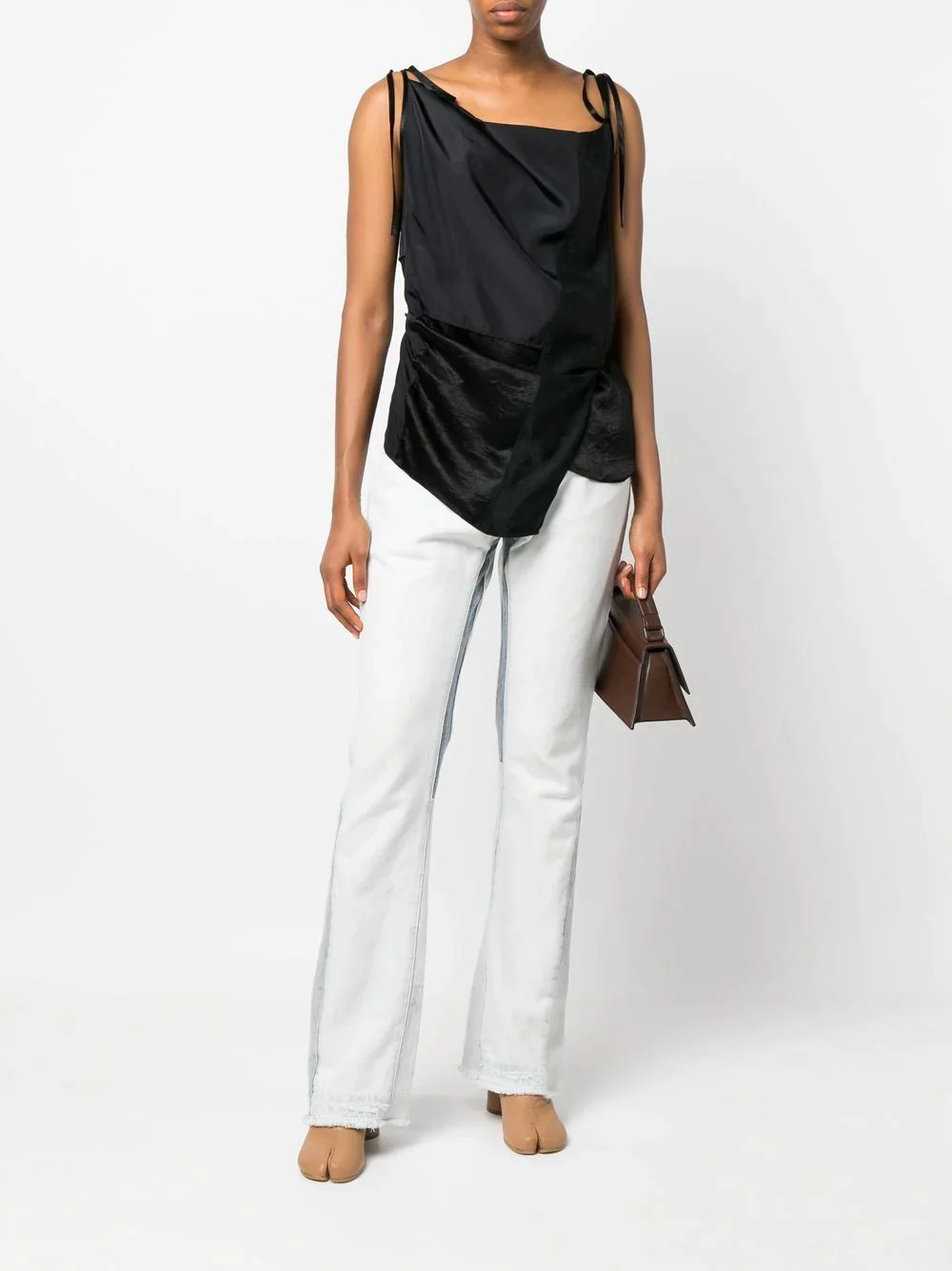 Gallery Dept. Flared Light-wash Denim Jeans In Blue