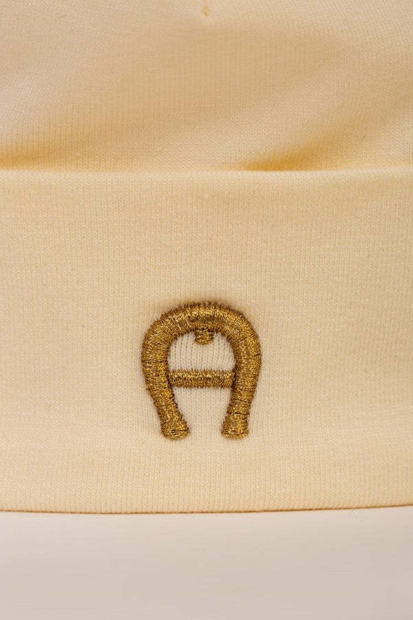 Aigner Logo Hat In Nude