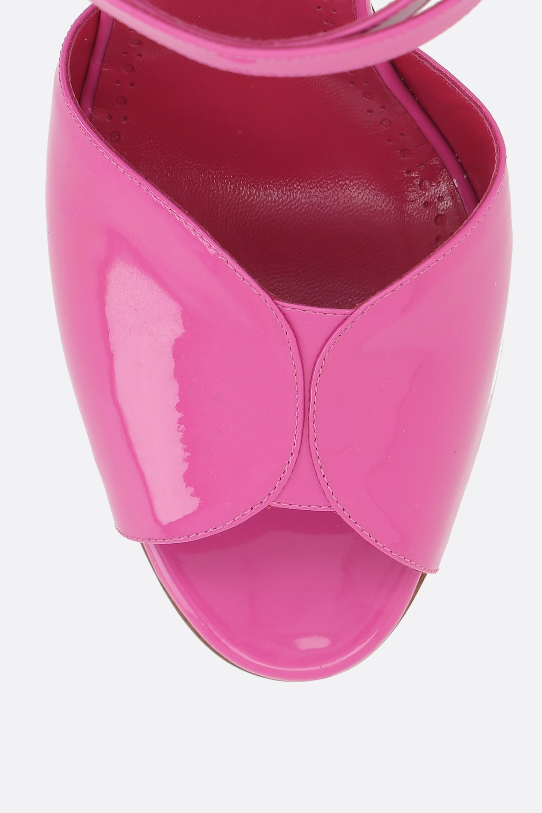 Manolo Blahnik Multicolor Calfskin Stiletto Heel Sandals In Pink