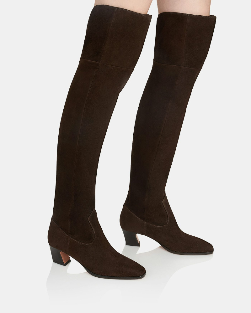 Aquazzura Nomad Otk Boot 50 In Brown