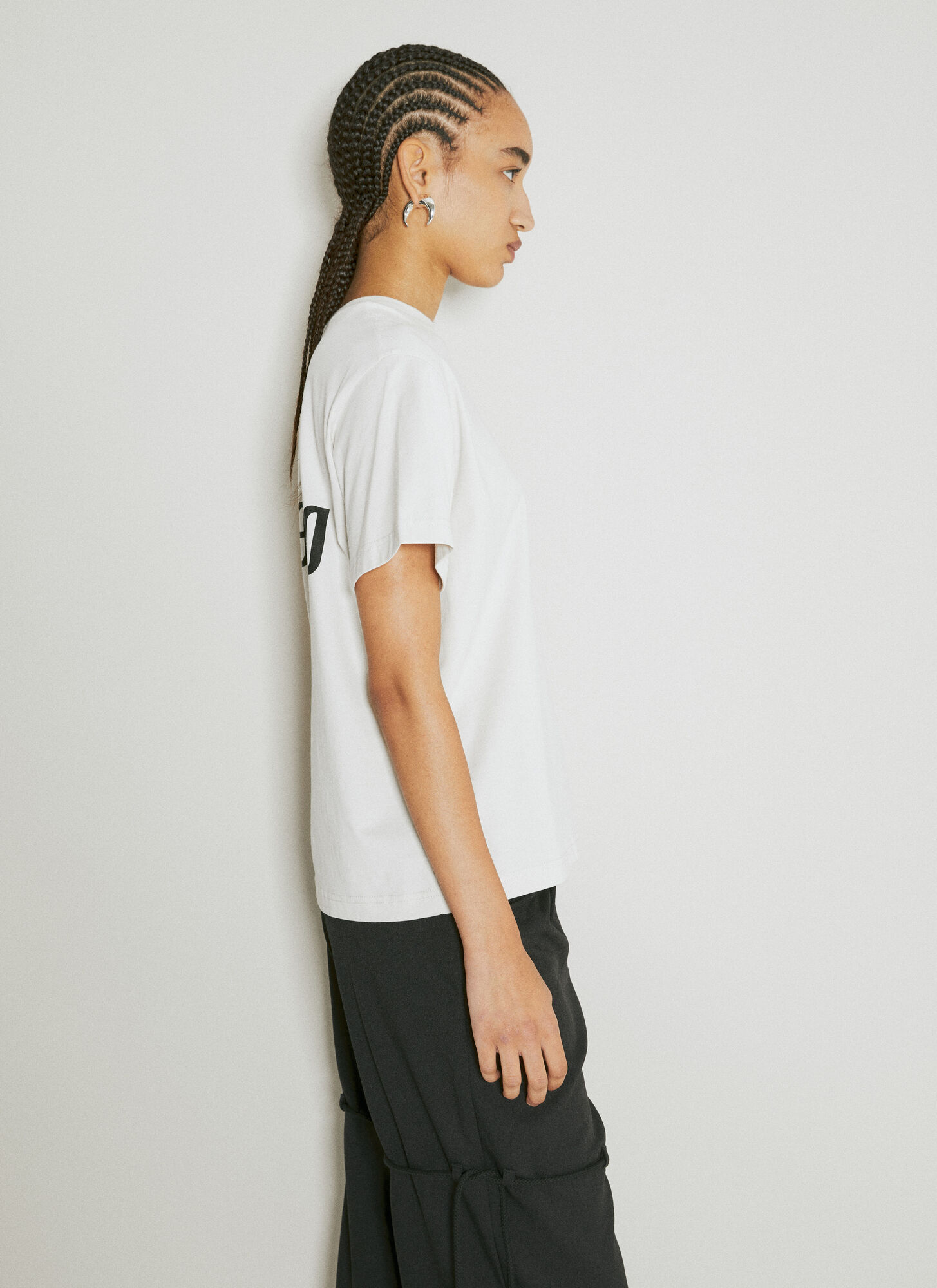 Song For The Mute Logo Print T-shirt In White