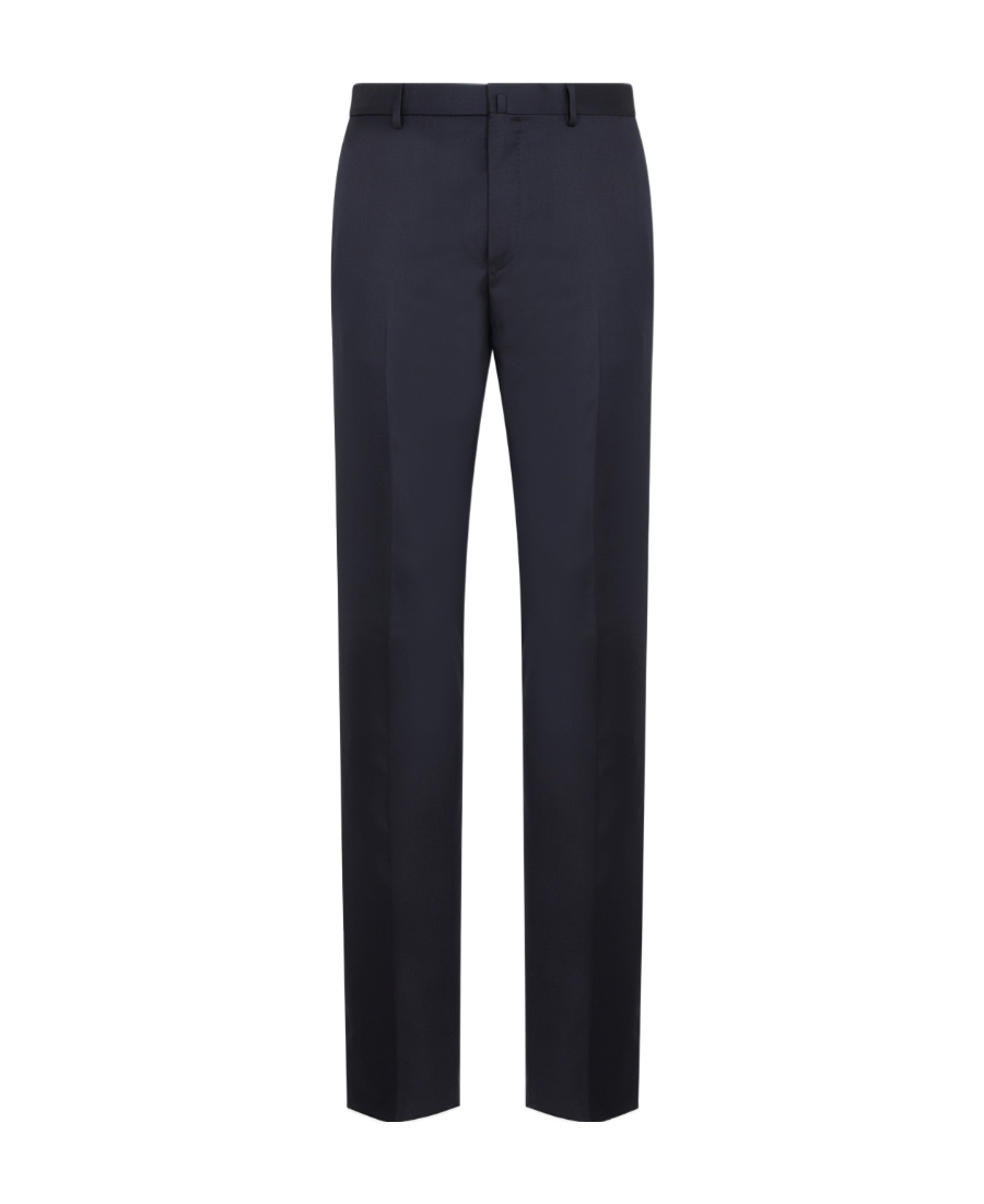 Lanvin Men's Cigarette Trousers In Black