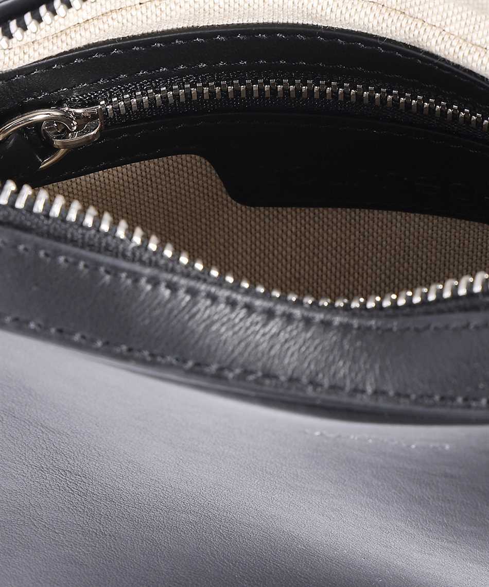 Shop Courrèges Logo Shoulder Bag In Black