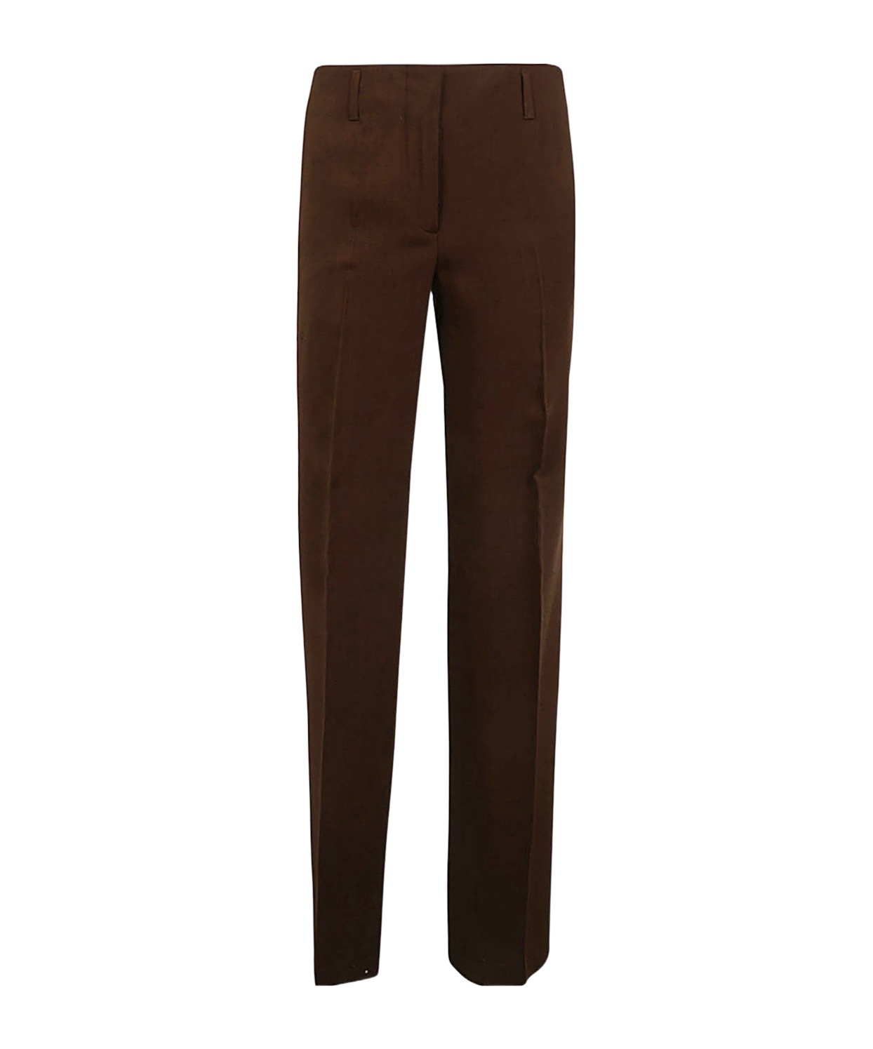 Dries Van Noten Front Pleated Casual Pants In Black