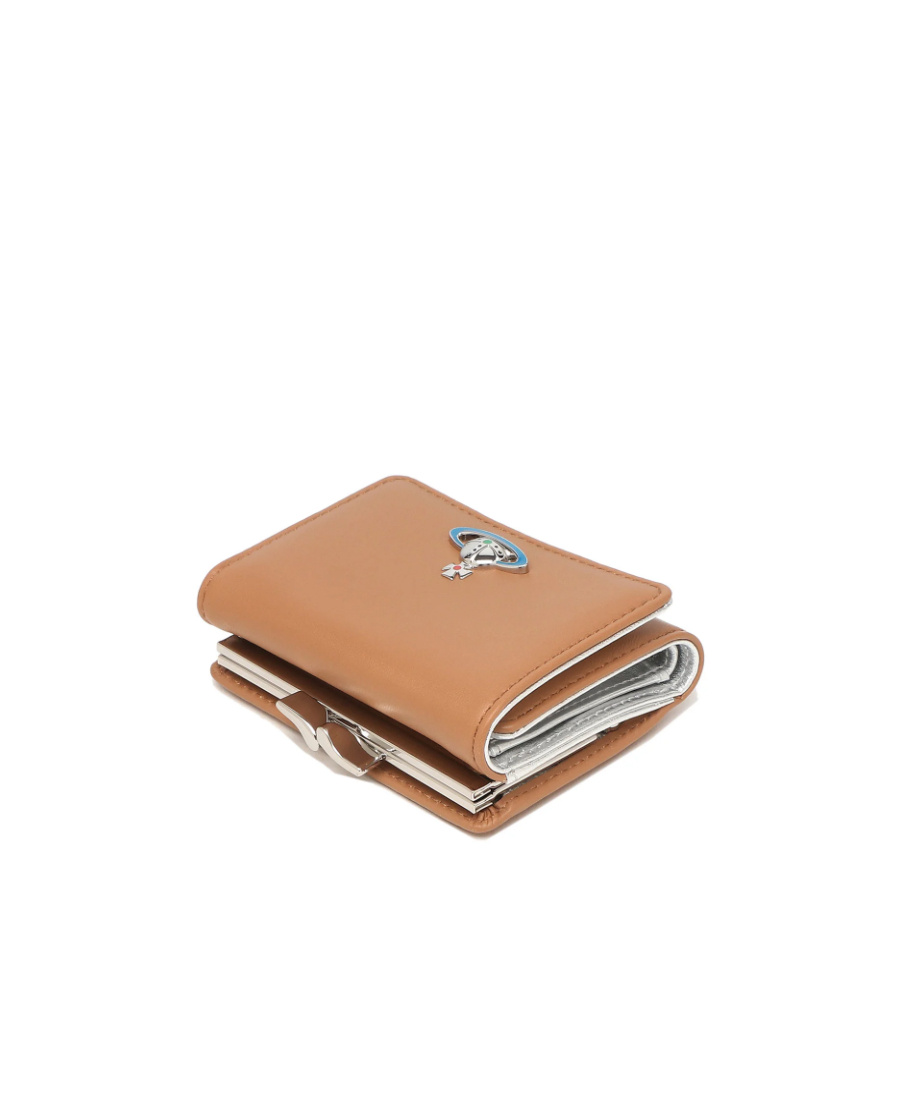 Vivienne Westwood Trifold Wallet In Brown