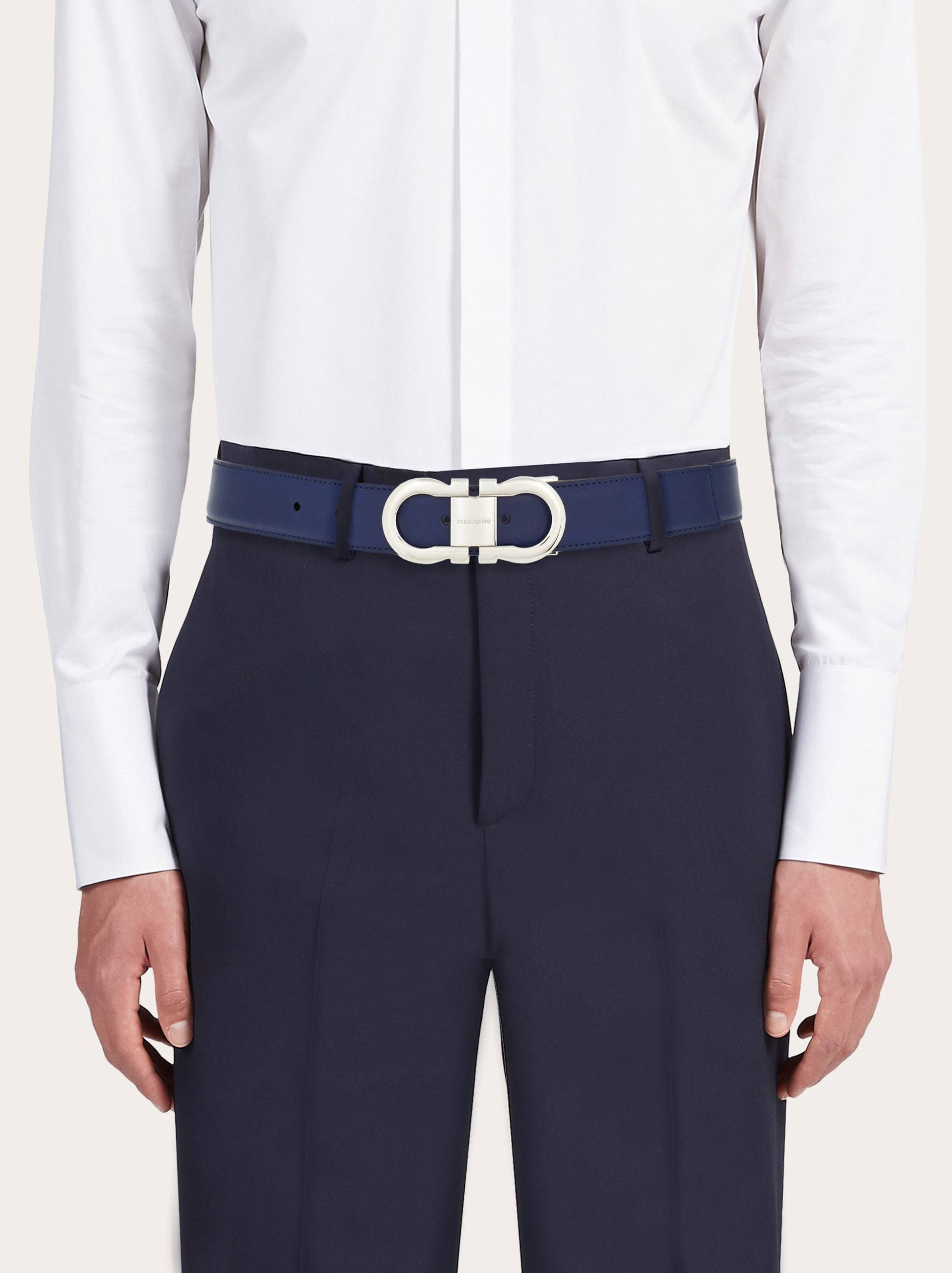 FERRAGAMO DOUBLE-SIDED BELT