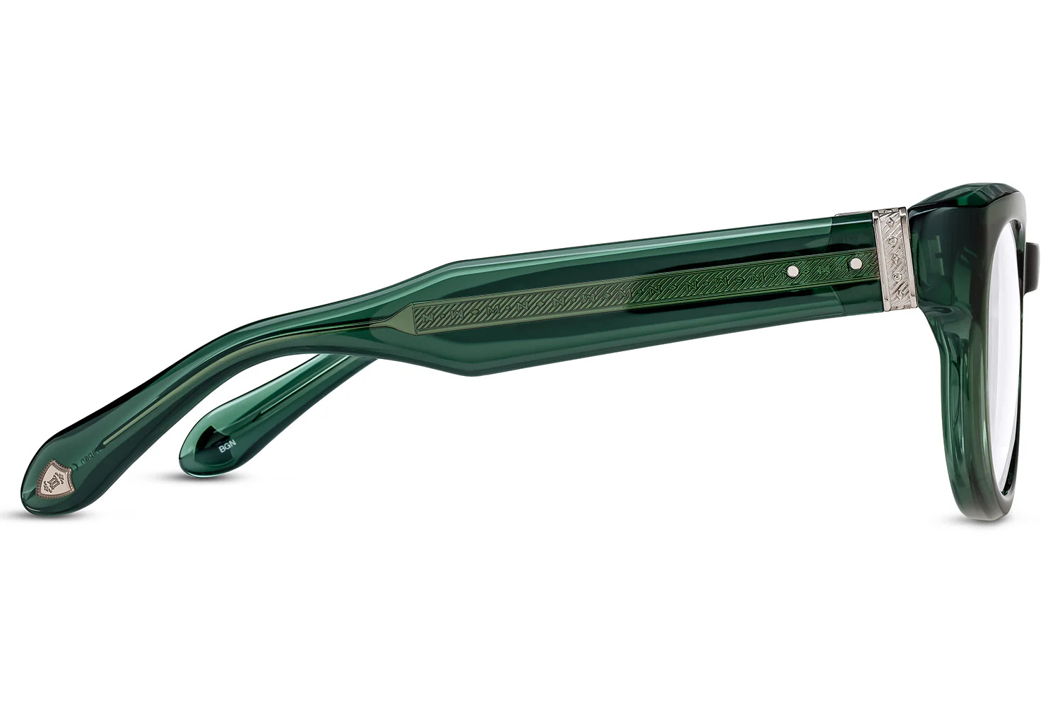 Matsuda Square-frame Glasses In Green